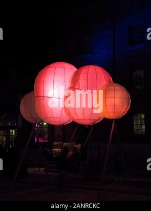 Toronto Light Fest 2020 Stock Photo