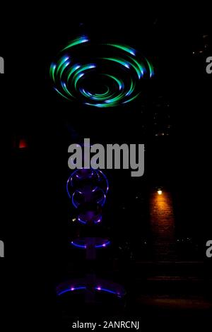 Toronto Light Fest 2020 Stock Photo
