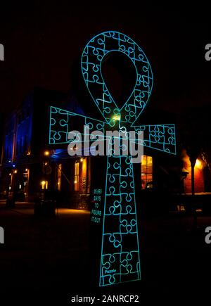 Toronto Light Fest 2020 Stock Photo