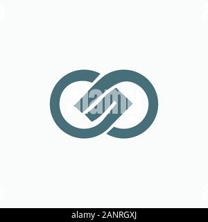 initial letter gc or cg logo vector design Stock Vector