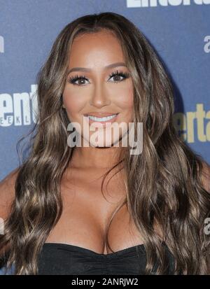 Hollywood, USA. 18th Jan, 2020. Adrienne Bailon, Adrienne Houghton  walking the red carpet at Entertainment Weekly’s Official Pre-SAG Awards Celebration held at Chateau Marmont on January 18, 2020 in Los Angeles, CA, USA  (Photo by Parisa Afsahi/Sipa USA) Credit: Sipa USA/Alamy Live News Stock Photo