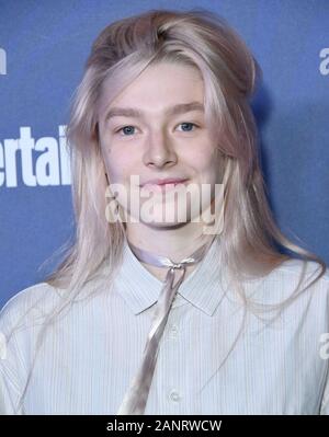 18January 2020 - West Hollywood, California - Hunter Schafer. Entertainment Weekly Pre-SAG Awards Celebration 2020 held at Chateau Marmont. (Credit Image: © Birdie Thompson/AdMedia via ZUMA Wire) Stock Photo