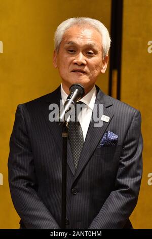 Tokyo, Japan. Credit: MATSUO. 18th Jan, 2020. 竹内輝明/Teruaki Takeuchi Gymnastics : Japan Gymnastics national team reports about 2019 World championships in Tokyo, Japan. Credit: MATSUO .K/AFLO SPORT/Alamy Live News Stock Photo