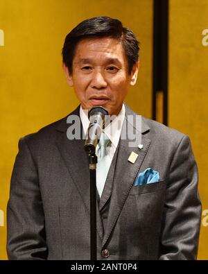 Tokyo, Japan. Credit: MATSUO. 18th Jan, 2020. 具志堅幸司/Koji Gushiken Gymnastics : Japan Gymnastics national team reports about 2019 World championships in Tokyo, Japan. Credit: MATSUO .K/AFLO SPORT/Alamy Live News Stock Photo