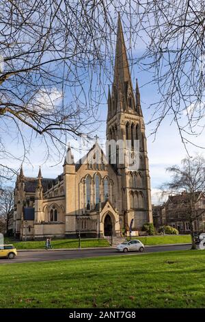 Christ Church a Grade II* listed building built by Charles Dyer in1841, Clifton Down, Clifton, City of Bristol, England, UK Stock Photo