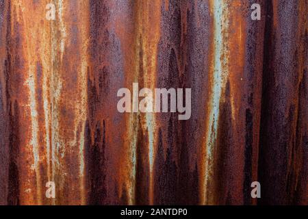 Texture background of rusty metal. Stock photo of corrosive metal. Stock Photo