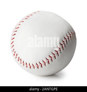 baseball ball isolated on white background with clipping path Stock Photo
