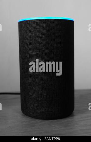 Amazon Alexa, Aberdeen 2020 Stock Photo