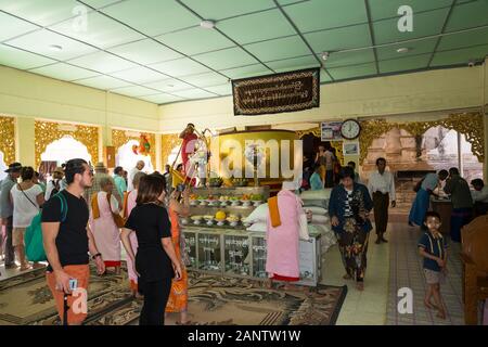 Manuha Temple in Myinkaba near Bagan, Mandalay Division, Myanmar, Asia Stock Photo