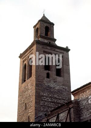 TORRE. Location: IGLESIA DE SANTA MARIA LA MAYOR. Arévalo. AVILA. SPAIN. Stock Photo