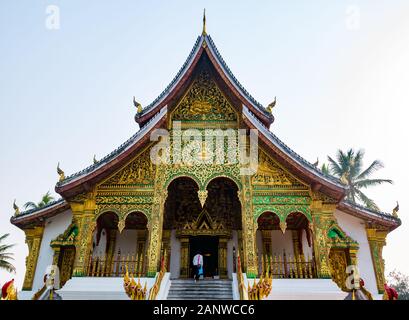 Haw Pha Bang temple, Royal Palace, Luang Prabang, Laos, Southeast Asia