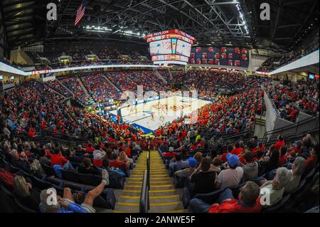 Oxford, MS, USA. 18th Jan, 2020. The Pavillion at Ole' Miss during the NCAA basketball game between the LSU Tigers and the Ole' Miss Rebels in Oxford, MS. Kevin Langley/Sports South Media/CSM/Alamy Live News Stock Photo