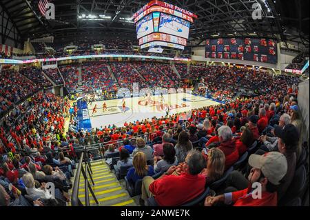 Oxford, MS, USA. 18th Jan, 2020. The Pavillion at Ole' Miss during the NCAA basketball game between the LSU Tigers and the Ole' Miss Rebels in Oxford, MS. Kevin Langley/Sports South Media/CSM/Alamy Live News Stock Photo