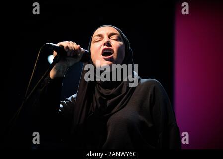 Sinead O'Connor performs live at Hiroshima Mon Amour in Torino, Italy, on January 19th 2020 Stock Photo