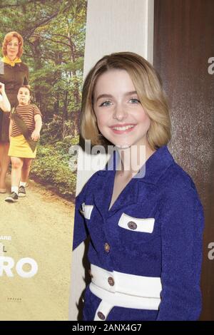 Los Angeles, USA. 13th Jan, 2020. Mckenna Grace 01/13/2020 'Troop Zero' Photocall held at The London West Hollywood at Beverly Hills in West Hollywood, CA Credit: Cronos/Alamy Live News Stock Photo