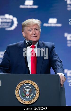 President Donald Trump delivers an address to the nation, Wednesday ...