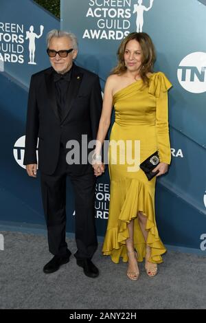 Los Angeles, California, USA. 19th Jan 2020. arrives for the 26th Annual Screen Actors Guild Awards at The Shrine Auditorium on January 19, 2020 in Los Angeles, California. (Photo by Sthanlee B. Mirador/Sipa USA) Credit: Sipa USA/Alamy Live News Stock Photo