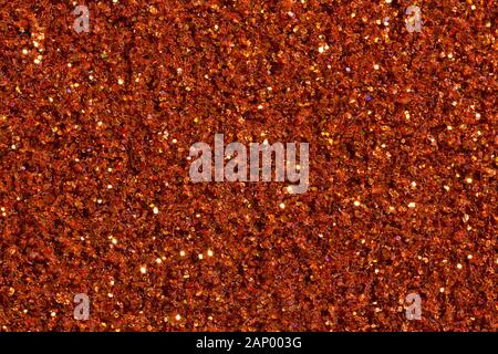 Contrast brick-colour background with glitter. High quality texture. Stock Photo