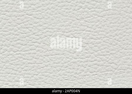 Simple white leather texture. High quality texture. Stock Photo