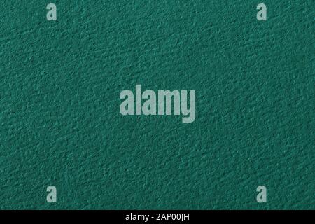 Close up detail of textured sheet of green color organic art paper. High quality texture. Stock Photo