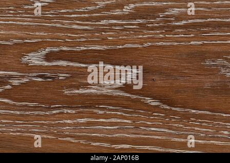 Wood background texture of smooth wooden boards scored and stained with age. Stock Photo