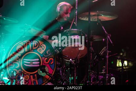 Happy Mondays performing at the O2 Academy in Bournemouth Featuring: Happy Mondays Where: Bournemouth, United Kingdom When: 19 Dec 2019 Credit: WENN.com Stock Photo