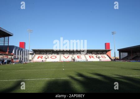 19th January 2020, Hull College Craven Park, Kingston upon Hull, England; Rugby League Pre Season, Hull Kingston Rovers v Featherstone Rovers : General ground image Credit: David Greaves/News Images Stock Photo