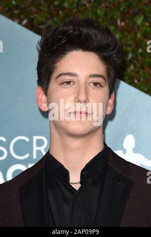 LOS ANGELES - JAN 19: Milo Manheim at the 26th Screen Actors Guild