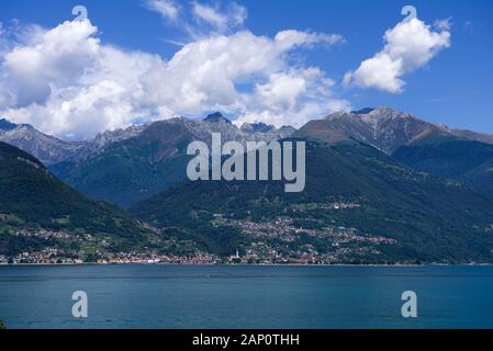 Piona Colico (LC)  Italy 08/08/2019 , view of the lake of Lecco from the Abbey of Piona Stock Photo