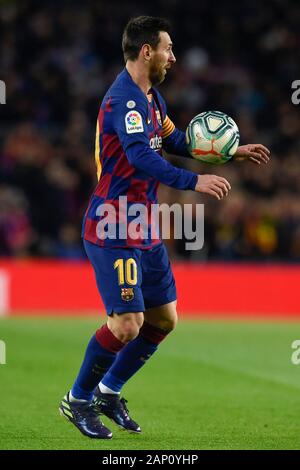 BARCELONA, 19-01-2020. LaLiga 2019/ 2020, date 20. Barcelona 1-0