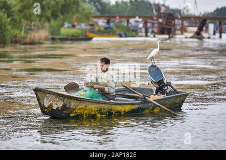Bandar Anzali, Iran. 27th May, 2017. The port city of Bandar Anzali on the Caspian Sea in Iran, taken on May 27, 2017. | usage worldwide Credit: dpa/Alamy Live News Stock Photo
