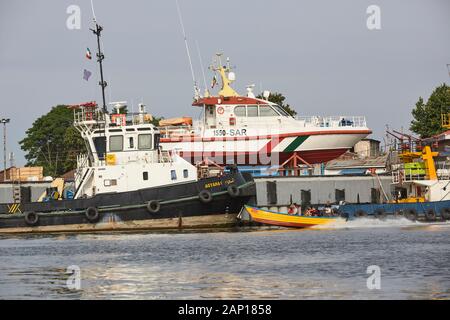 Bandar Anzali, Iran. 27th May, 2017. The port city of Bandar Anzali on the Caspian Sea in Iran, taken on May 27, 2017. | usage worldwide Credit: dpa/Alamy Live News Stock Photo