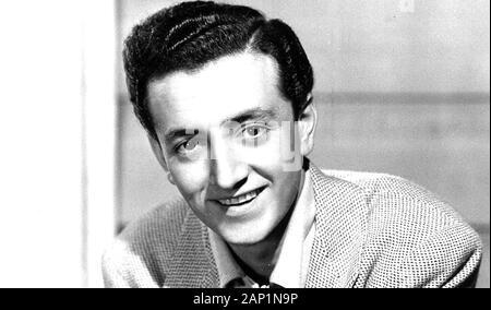 VIC DAMONE (1928-2018) Promotional photo of American singer and film actor about 1951 Stock Photo