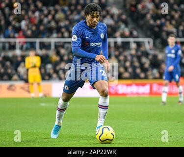 18th January 2020, St. James's Park, Newcastle, England; Premier League, Newcastle United v Chelsea : Reece James (24) of Chelsea in action Credit: Iam Burn/News Images Stock Photo