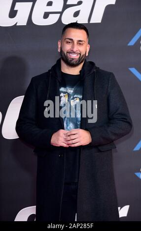 Yianni Charalambous attending the Top Gear Season 28 Premiere held at Odeon Leicester Square, London. Stock Photo