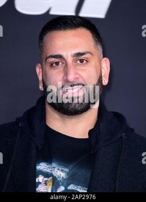 Yianni Charalambous attending the Top Gear Season 28 Premiere held at Odeon Leicester Square, London. Stock Photo