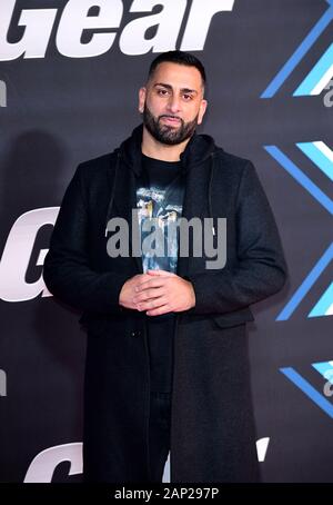 Yianni Charalambous attending the Top Gear Season 28 Premiere held at Odeon Leicester Square, London. Stock Photo