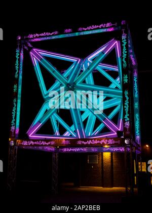 Toronto Light Fest 2020 Stock Photo