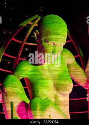 Toronto Light Fest 2020 Stock Photo