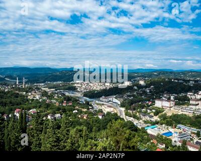 Sightseeing tower on the city of Sochi Stock Photo - Alamy