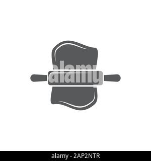 Dough icon on white background Stock Vector
