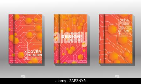 Minimal cover design. vector illustration. New texture for your design. Stock Vector