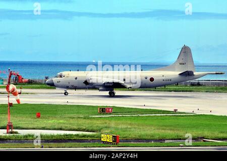 JSDF, Kawazaki P3 Maritime Surveilance and Rescue, 5067, Naha AFB, Okinawa, Japan