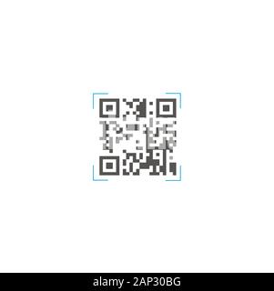 QRCode Verification Icon Stock Vector