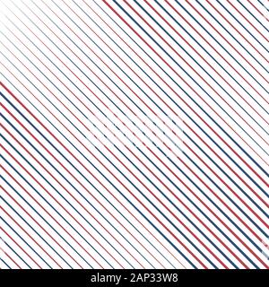 Oblique pattern usa colors background. Vector eps10 Stock Vector