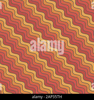 Abstract pattern with waves. Vector Illustration. Colored wave background Stock Vector