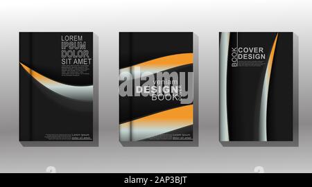 Set minimal cover design. Modern vector template background. New texture for your design. Stock Vector