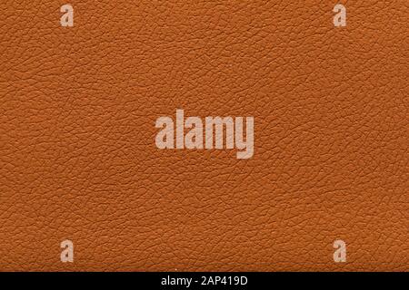 brown leather texture useful as orange background for design. High resolution photo. Stock Photo