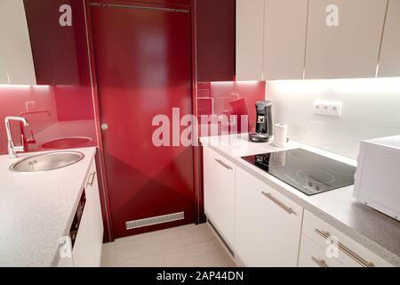 Wien, moderne Kleinwohnung - Vienna, Modern Small Apartment Stock Photo