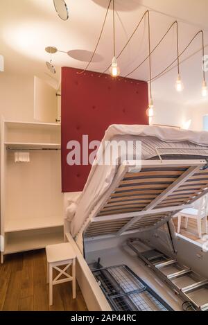 Wien, moderne Kleinwohnung - Vienna, Modern Small Apartment Stock Photo